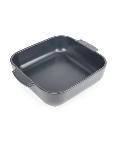 Peugeot Appolia Square 9" Ceramic Baking Dish In Gray