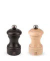 Peugeot Bistro 4" Pepper Salt Mill Set In Black