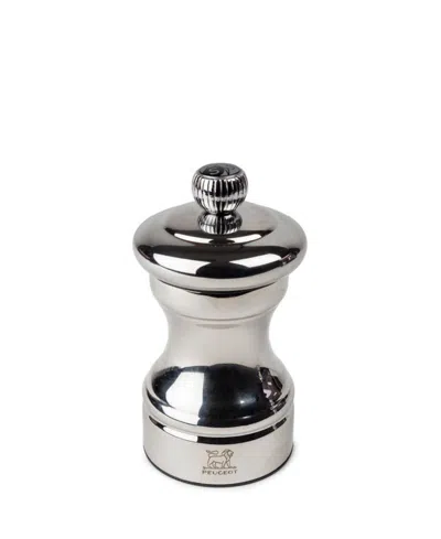 Peugeot Bistro 4" Salt Mill In Silver