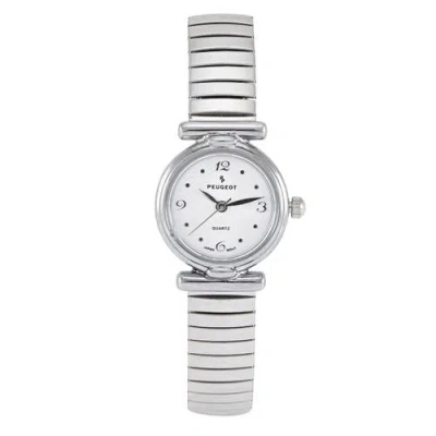 Peugeot Easy Read Expansion Stretch Watch- 25mm In Metallic