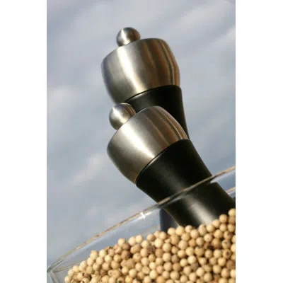 Peugeot Fidji Pepper Mill In Matte Black