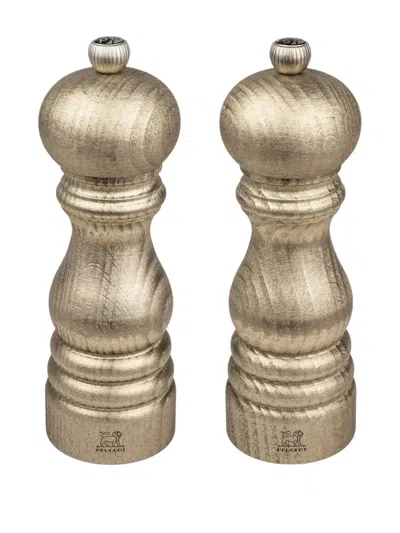Peugeot Golden Paris Salt And Pepper Mill Set