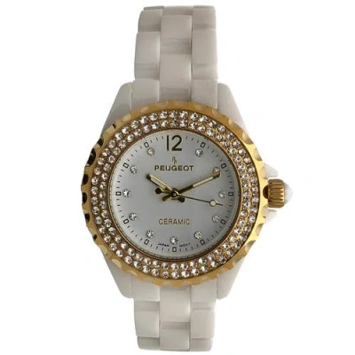 Peugeot Luxury Genuine Ceramic Crystal Watch In Gray
