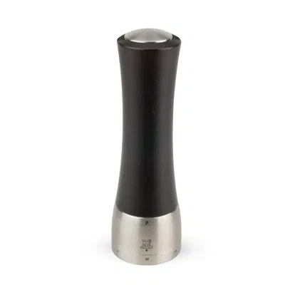 Peugeot Madras Pepper Mill In Black;silver