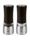Peugeot Madras Salt And Pepper Mill (set Of Two) In Black