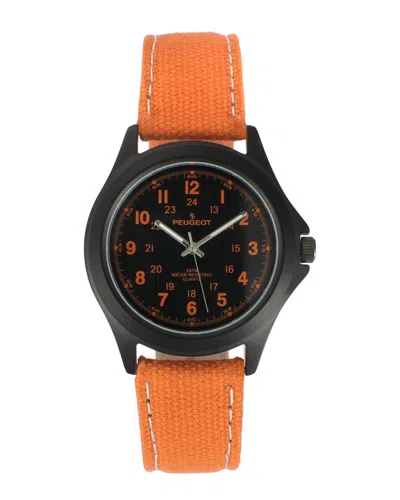 Peugeot Men's Watch In Orange