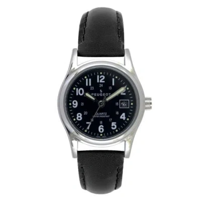 Peugeot Nurses Sports Calendar Leather Watch- 25mm In Purple