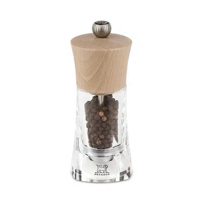 Peugeot Oleron Pepper Mill, Natural, 5 In Brown