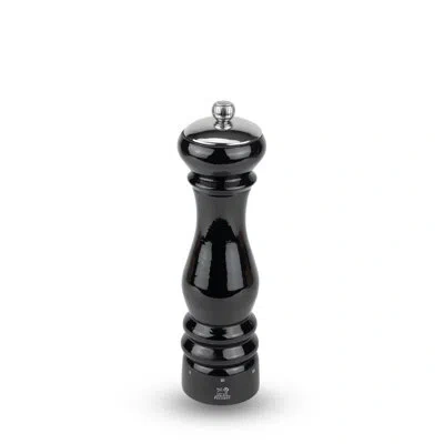 Peugeot Paris Icone Salt Mill/grinder In Black Lacquer
