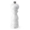 Peugeot Paris U'select 7 Inch White Lacquer Salt Mill In White