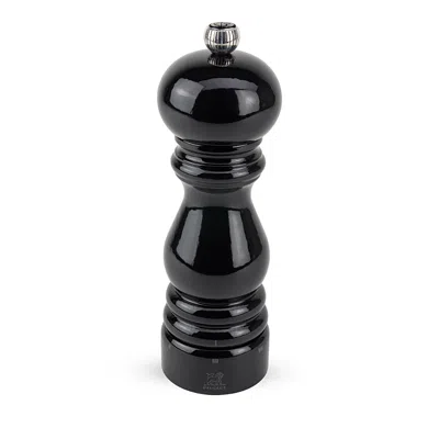 Peugeot Paris Uselect Wood Pepper Grinder, 7 In Black
