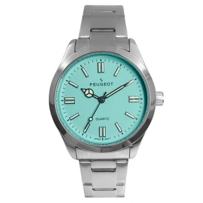 Peugeot Sport Stainless Steel Bracelet Watch- 36mm In Metallic
