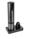 Peugeot Stainless Steel Electric Corkscrew In Black