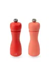 Peugeot Tahiti Duo 6 Inch Salt & Pepper Mill Set, Red Tones In Red