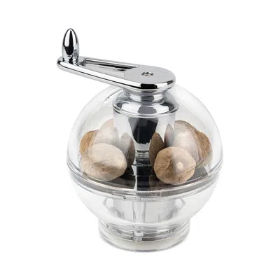 Peugeot Tidore Nutmeg Mill, Acrylic, 4 In Transparent