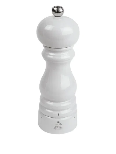 Peugeot U'select Spherical Pepper Mill In White