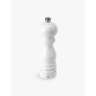 Peugeot White Parisrama Wooden Pepper Shaker 40cm In White