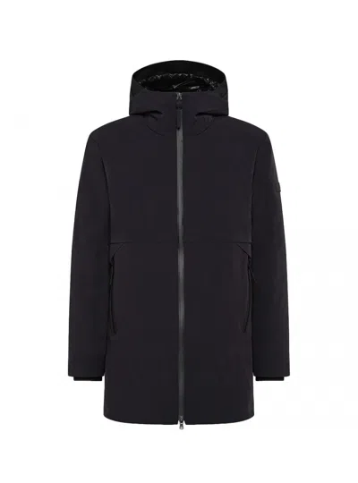 Peuterey - Long With Capp. Metide Md 215 Blue In Black