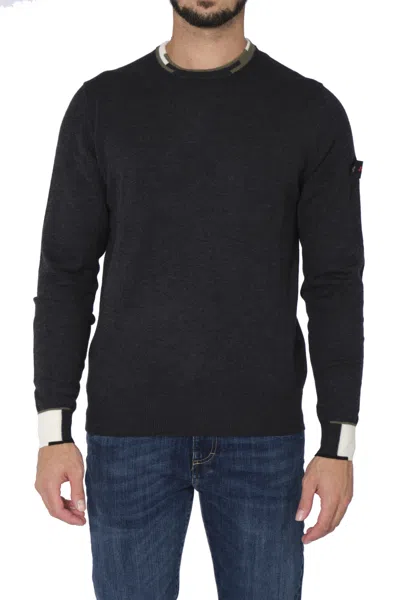 PEUTEREY PEUTEREY - PARICOLLO WITH EDGES CONTRAST COLOR MARLON 02 799 GRI