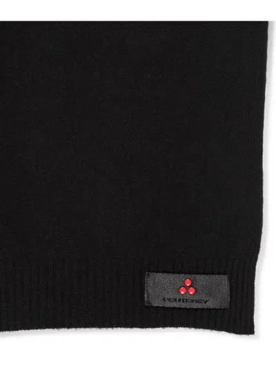 Peuterey - Tricot Unit Tint With Adasic Nero Logo In Black