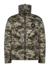 Peuterey Dark Green Puffer Jacket In Blue