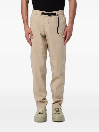 Peuterey Alpen Po Belted Straight-leg Trousers In Multi
