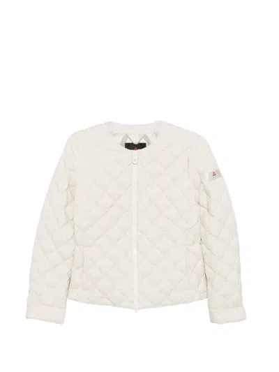 Peuterey Arran Quilted Jacket In Neutral