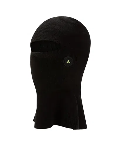Peuterey Balaclava In Misto Lana Nero In Black