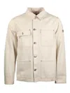 Peuterey Beige Jackets In Neutral