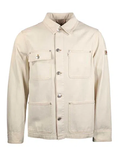 Peuterey Beige Jackets In Neutral