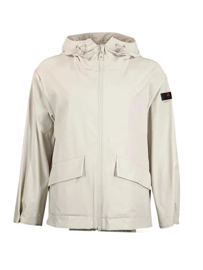 Peuterey Beige Jackets In White