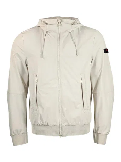 Peuterey Beige Jackets In White
