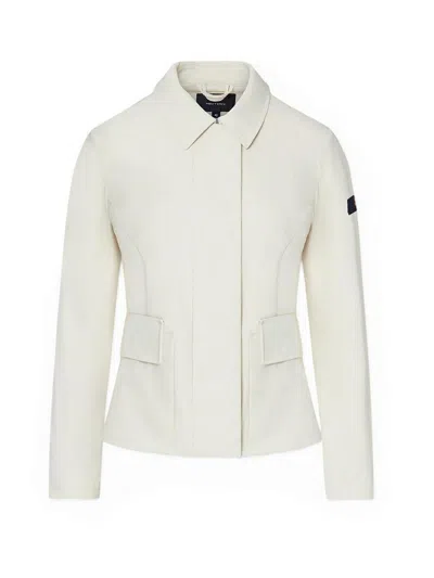 Peuterey Beige Jackets In White