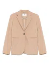 Peuterey Tailored Beige Blazer With Notch Lapel