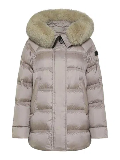 PEUTEREY BEIGE TAKAN PUFFER DOWN JACKET