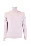 Peuterey Beige Wool Turtleneck Sweater In Pink