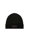 Peuterey Berretto In Misto Cachemire Nero In Black
