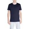 Peuterey Man T-shirt Midnight Blue Size L Cotton