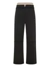 Peuterey Classic Tailored Trousers With Straight Leg Cut In Black