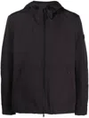 Peuterey Drawstring Zip-up Jacket In Black