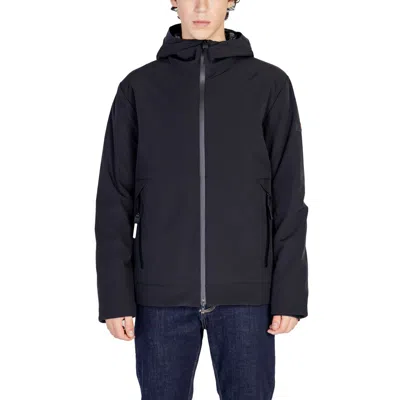 Peuterey Black Polyamide Jacket In Blue