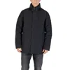 Peuterey Black Polyester Parka In Black