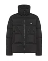 Peuterey Logo-patch Padded Jacket In Black