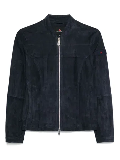 Peuterey Blue Suede Jacket