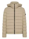 Peuterey Boggs 04 Hooded Jacket In Neutral