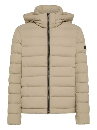 Peuterey Boggs 04 Hooded Jacket In Neutral