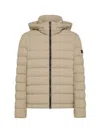Peuterey Boggs 04 Hooded Jacket In Brown