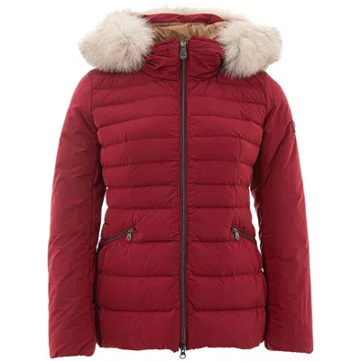 Peuterey Bordeaux Polyester Jackets & Coat