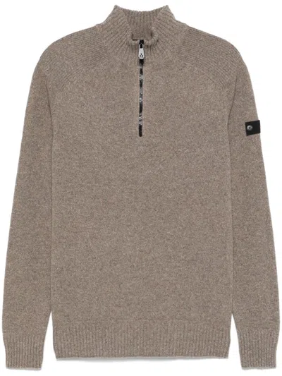 Peuterey Braille 02 Sweater In Grey