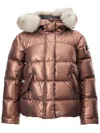 Peuterey Chic Pink Polyester Jacket For Women In Rosa